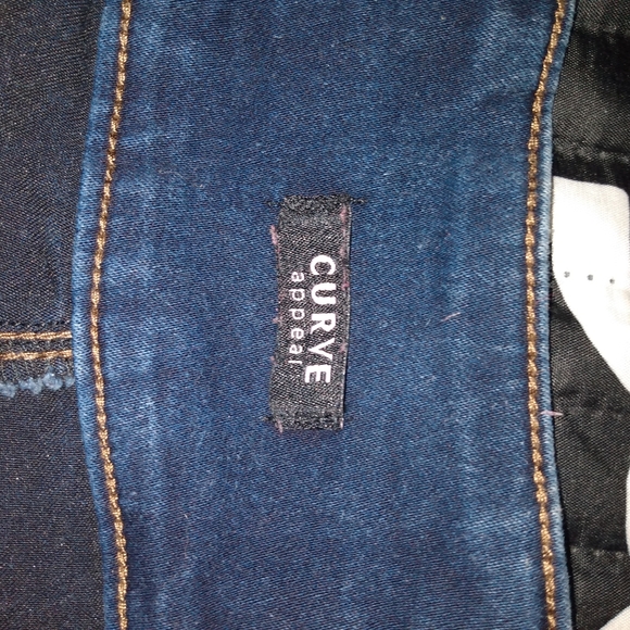 Curve Appeal Tummy Control High Waist Jeans Women's Size 16 - Picture 5 of 6